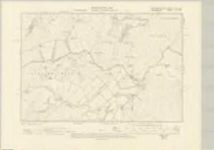 Montgomeryshire XLIX.NW - OS Six-Inch Map
