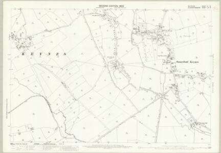 Wiltshire IV.10 (includes: Oaksey; Poole Keynes; Somerford Keynes) - 25 Inch Map