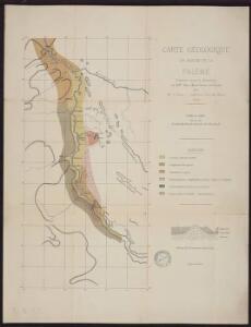 Carte géologique du bassin de la Falémé
