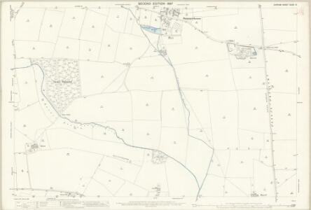 Durham XLVIII.14 (includes: Denton; Gainford; Headlam; High Coniscliffe; Killerby; Piercebridge; Summerhouse) - 25 Inch Map