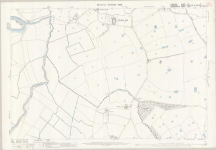 Cheshire LIX.12 (includes: Church Shocklach; Cuddington; Is Y Coed; Shocklach Oviatt; Worthenbury) - 25 Inch Map