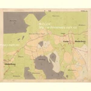 Glöckelberg - c9317-3-012 - Kaiserpflichtexemplar der Landkarten des stabilen Katasters