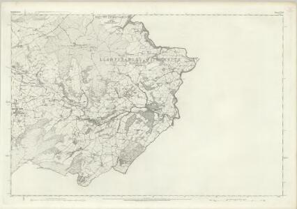 Denbighshire XXXII - OS Six-Inch Map
