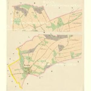Bohdaschin - c0309-1-003 - Kaiserpflichtexemplar der Landkarten des stabilen Katasters