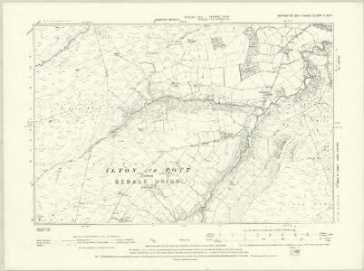 Yorkshire C.NW - OS Six-Inch Map
