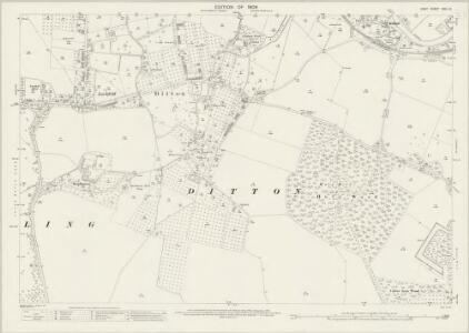 Kent XXXI.13 (includes: Aylesford; Ditton; East Malling and Larkfield) - 25 Inch Map