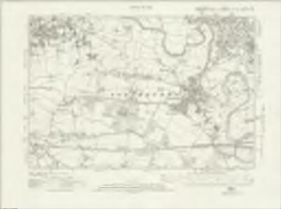 Lancashire CXI.SW - OS Six-Inch Map