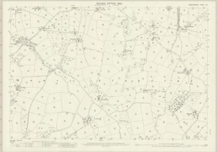 Cardiganshire X.14 (includes: Llanilar) - 25 Inch Map