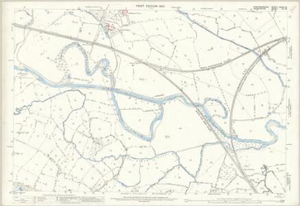 Staffordshire XXXIII.16 (includes: Egginton; Hilton; Hoon; Marston On Dove; Rolleston) - 25 Inch Map