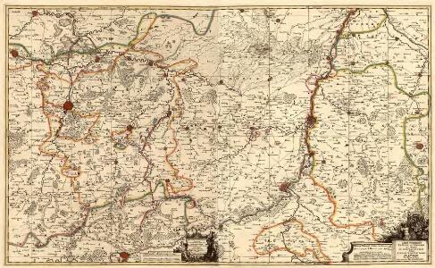 Carte Contenant le Duche de Limbourg et Partie du Dioecese de Liege dediée A Son Altesse Electorale de Baviere