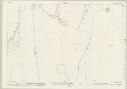 Wiltshire LXX.4 (includes: Bishopstone; Broad Chalke) - 25 Inch Map
