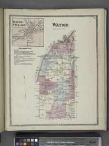 Wayne Village [Village]; Wayne Business Notices. ; Wayne [Township]