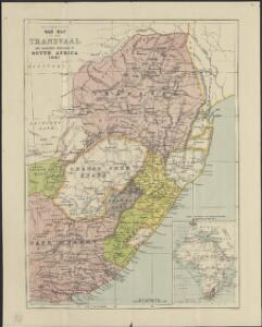 W. H. Smith & Son's War map of the Transvaal and adjoining countries in South Africa