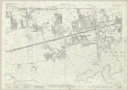 Lancashire CX.3 (includes: Carrington; Davyhulme; Flixton; Sale; Urmston) - 25 Inch Map