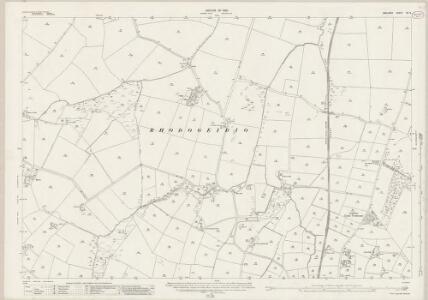 Anglesey VII.9 (includes: Llannerch Y Medd; Llantrisant; Rhodogeidio) - 25 Inch Map