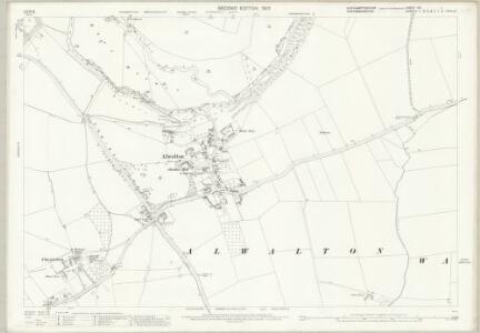 Northamptonshire XIV.1 (includes: Alwalton; Castor; Chesterton; Orton Waterville) - 25 Inch Map