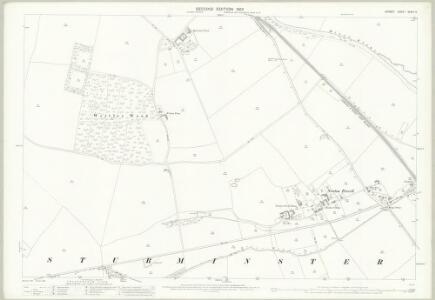 Dorset XXXIV.5 (includes: Morden; Shapwick; Sturminster Marshall) - 25 Inch Map