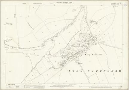 Oxfordshire XLV.16 (includes: Appleford; Clifton Hampden; Long Wittenham) - 25 Inch Map