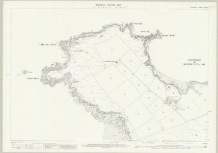 Cornwall XVIII.13 (includes: St Merryn) - 25 Inch Map