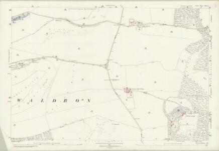 Dorset VIII.15 (includes: Ashmore; Fontmell Magna; Iwerne Minster; Sutton Waldron) - 25 Inch Map
