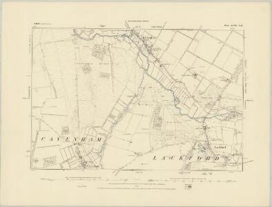 Suffolk XXXII.NW - OS Six-Inch Map