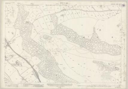 Derbyshire XXIII.12 (includes: Bakewell; Edensor; Hassop; Pilsley) - 25 Inch Map