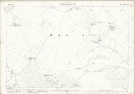 Kent XLV.14 (includes: Badlesmere; Molash) - 25 Inch Map