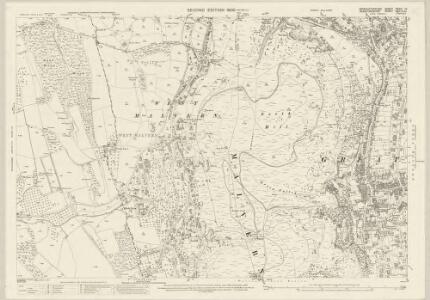 Worcestershire XXXIX.12 (includes: Cradley; Great Malvern; Malvern Link; Mathon; West Malvern) - 25 Inch Map