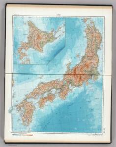 123-124.  Japan.  The World Atlas.