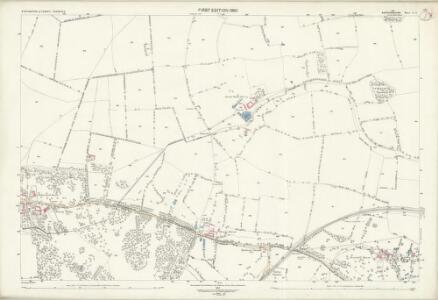 Bedfordshire X.8 (includes: Carlton and Chellington; Turvey) - 25 Inch Map