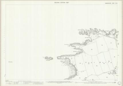 Pembrokeshire VIII.13 (includes: Llanrhian) - 25 Inch Map