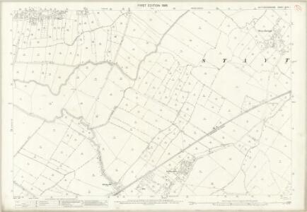 Nottinghamshire XXXV.1 (includes: Rolleston; Southwell; Staythorpe; Upton) - 25 Inch Map