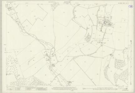Wiltshire XXIV.13 (includes: Aldbourne; Baydon; Ramsbury) - 25 Inch Map