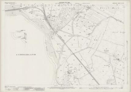 Lancashire X.3 & 4 (includes: Angerton; Broughton West; Millom Without) - 25 Inch Map