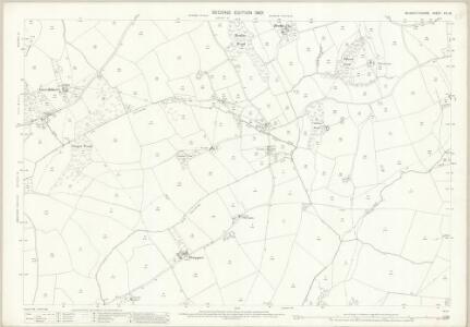 Monmouthshire XIII.12 (includes: Llanarth Fawr; Mitchell Troy United; Raglan United) - 25 Inch Map