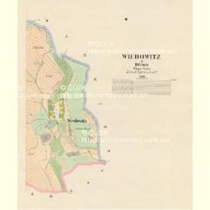Wiedowitz - c8639-1-002 - Kaiserpflichtexemplar der Landkarten des stabilen Katasters