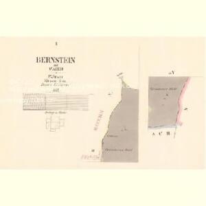 Bernstein - c6645-1-001 - Kaiserpflichtexemplar der Landkarten des stabilen Katasters
