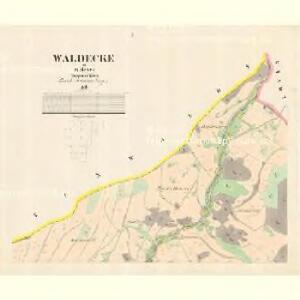 Waldecke - m3553-2-001 - Kaiserpflichtexemplar der Landkarten des stabilen Katasters