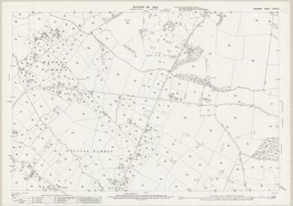 Cheshire XXXIX.16 (includes: Clotton Hoofield; Duddon; Utkinton; Willington) - 25 Inch Map