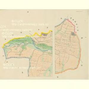 Manetin (Mantjna) - c4468-1-001 - Kaiserpflichtexemplar der Landkarten des stabilen Katasters