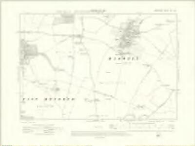 Berkshire XV.SW - OS Six-Inch Map