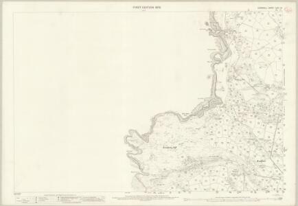 Cornwall LXVII.13 (includes: St Just in Penwith) - 25 Inch Map