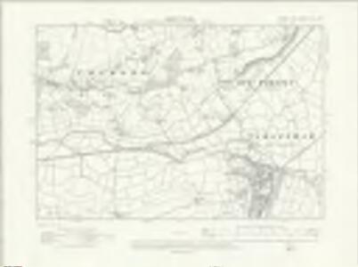 Sussex XLV.SW - OS Six-Inch Map