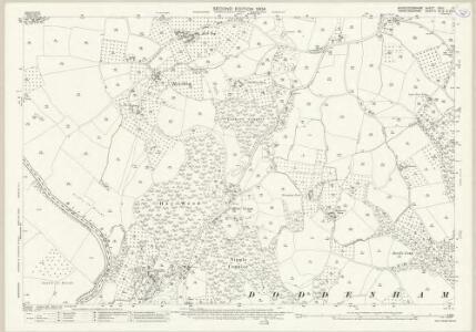 Worcestershire XXVII.15 (includes: Doddenham; Martley; Whitbourne) - 25 Inch Map