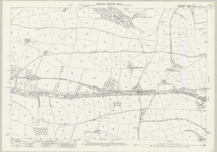 Devon XXV.6 (includes: Ashbrittle; Chipstable; Clayhanger) - 25 Inch Map