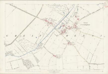 Norfolk LXXI.11 (includes: Great Cressingham; Hilborough; South Pickenham) - 25 Inch Map