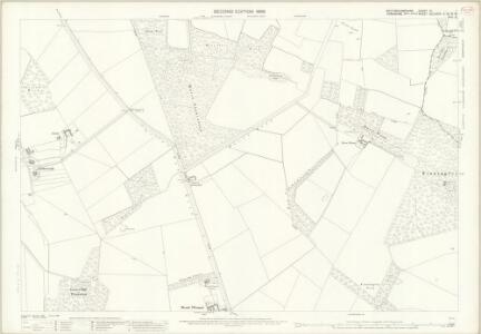 Nottinghamshire III.1 (includes: Auckley; Austerfield; Finningley; Rossington) - 25 Inch Map