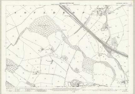 Bedfordshire VII.1 (includes: Knotting and Souldrop; Odell; Sharnbrook) - 25 Inch Map