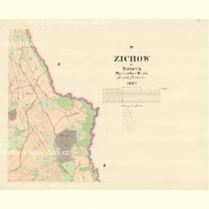 Zichow - m3108-1-004 - Kaiserpflichtexemplar der Landkarten des stabilen Katasters