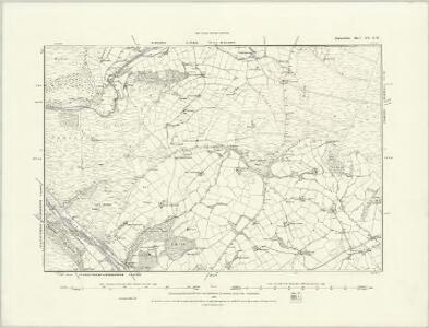 Radnorshire XV.SE - OS Six-Inch Map
